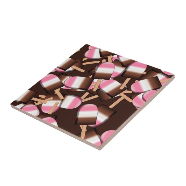 Neapolitan Ice Cream Pub 2-CERAMIC TILE Kakelplatta (Sidan)