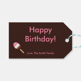 Neapolitan Ice Cream Pub 2-GIFT MÄRKRE Presentetikett