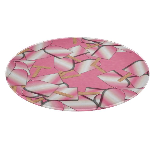 Neapolitan Ice Cream Pub-Straw-Van Cthing Board (Hörn)