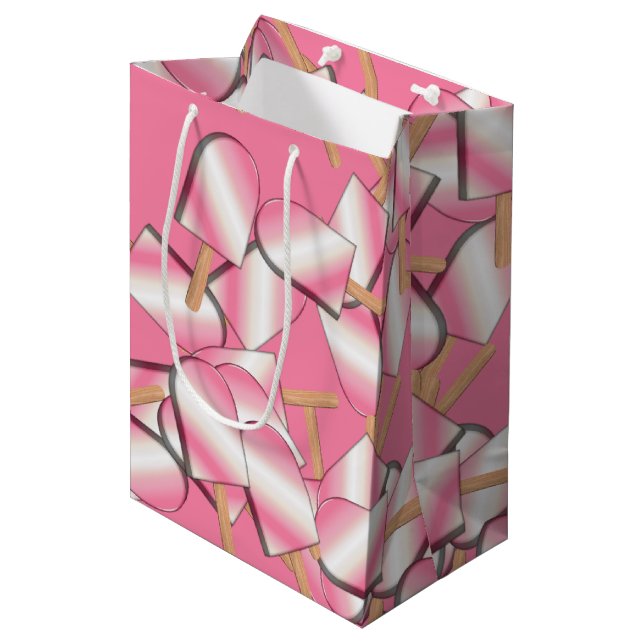 Neapolitan Ice Cream Pub Straw/Vanilla-GIFT BAG M (Framsidan Vinklad)