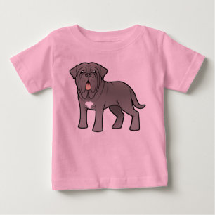 Neapolitan Mastiff för tecknad T-shirt
