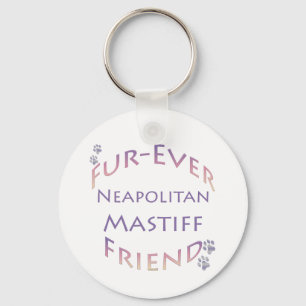 Neapolitan Mastiff Furever Nyckelring