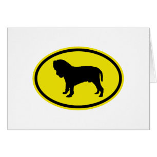 Neapolitan Mastiff Hälsningskort