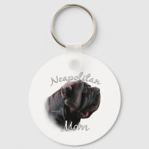 Neapolitan Mastiff Mamma 2 Nyckelring