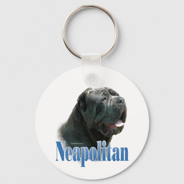 Neapolitan Mastiff; Mastino Napoletano; Neo Nyckelring (Framsida)