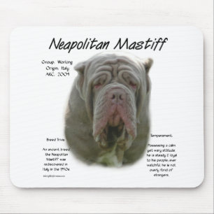 Neapolitan Mastiff (tawny) historikdesign Musmatta