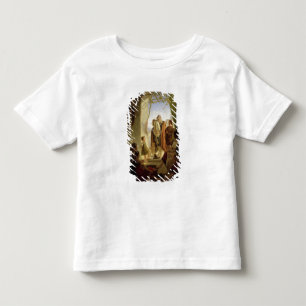 Neapolitan säckpipe- spelare i wintry Rome, 1833 Tee