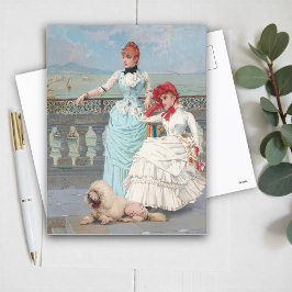 Neapolitanska skönheter av Vittorio Matteo Corcos Vykort