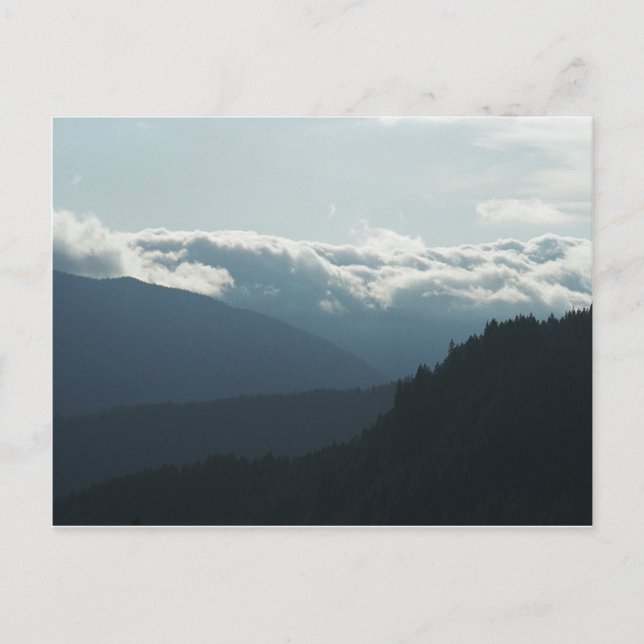 Near Falls Bäck Falls Washington-vykort Vykort (Framsida)