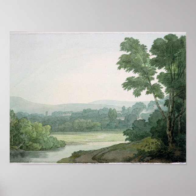 Near Washfield, Devon Poster (Framsidan)