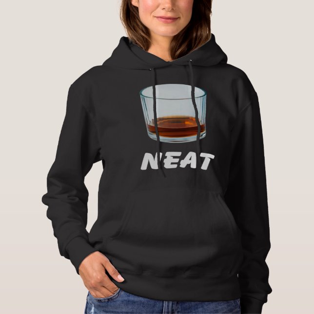 Neat   Bourbon Whiskey T Shirt (Framsida)