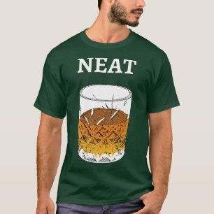 Neat Old Fashioned Scotch och Bourbon III T Shirt