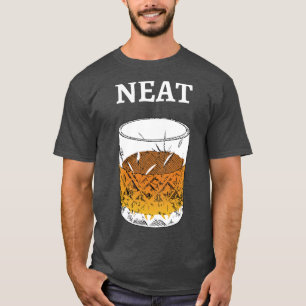 Neat Old Fashioned Scotch och Bourbon III T Shirt