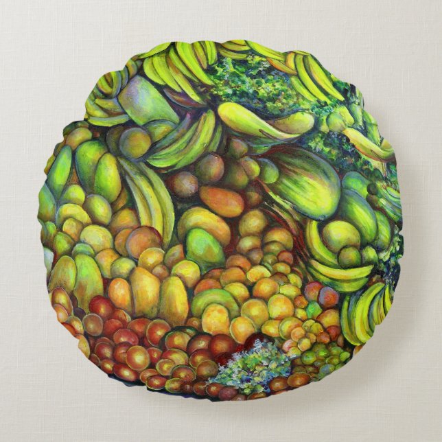 Neat, Sweet and in the Side Pocket, Mexiko Rund Kudde (Framsidan)