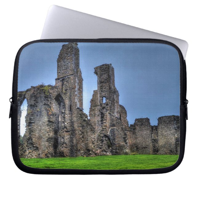 Neath Abbey, Cistercienklostret, Wales Laptop Sleeve (Framsidan)