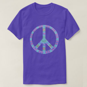 Neato Pastel Peace Symbol T-shirt