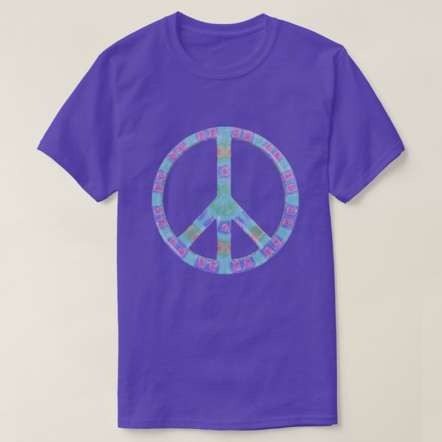 Neato Pastel Peace Symbol T-shirt (Design framsida)