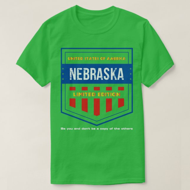 nebraska8 t shirt (Design framsida)