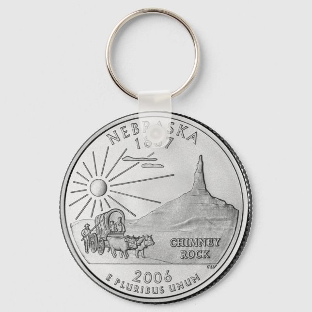 Nebraska 2006_NE_UNC Nyckelring (Framsida)