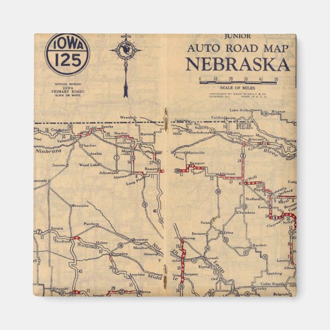 Nebraska 2 magnet (Framsidan)