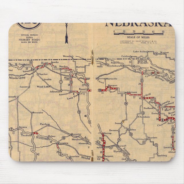Nebraska 2 musmatta (Framsidan)