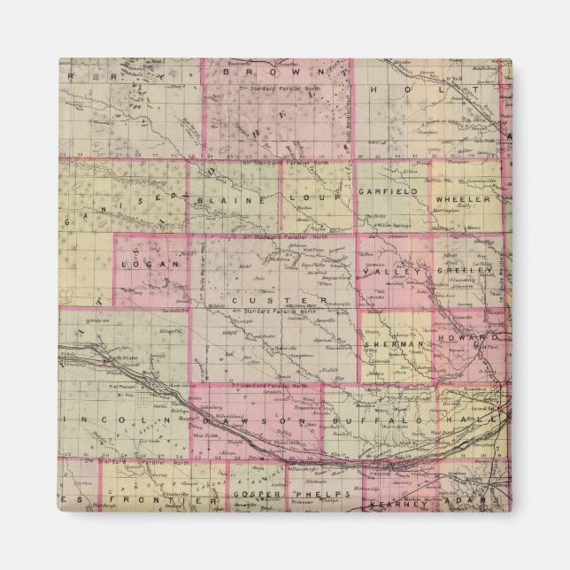 Nebraska 3 magnet (Framsidan)