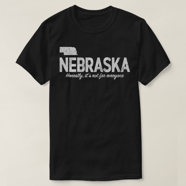 Nebraska ärligt it&x27;s inte för varje Essen T Shirt (Design framsida)