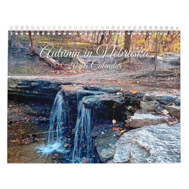 Nebraska Autumn 2026 calendar Kalender (Omslag)