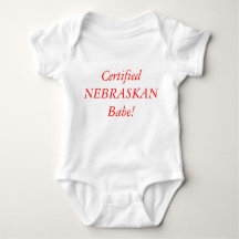 Nebraska babydräkt Onsie