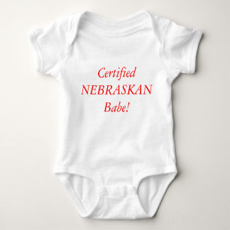 Nebraska babydräkt Onsie T Shirt