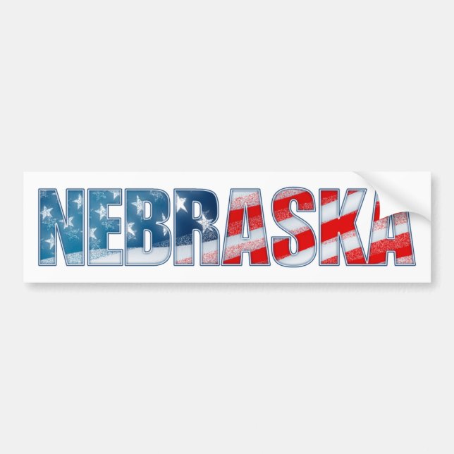 Nebraska Bildekal (Framsidan)