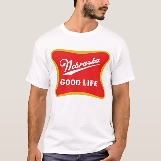 Nebraska bra livskjorta tee (Framsida)