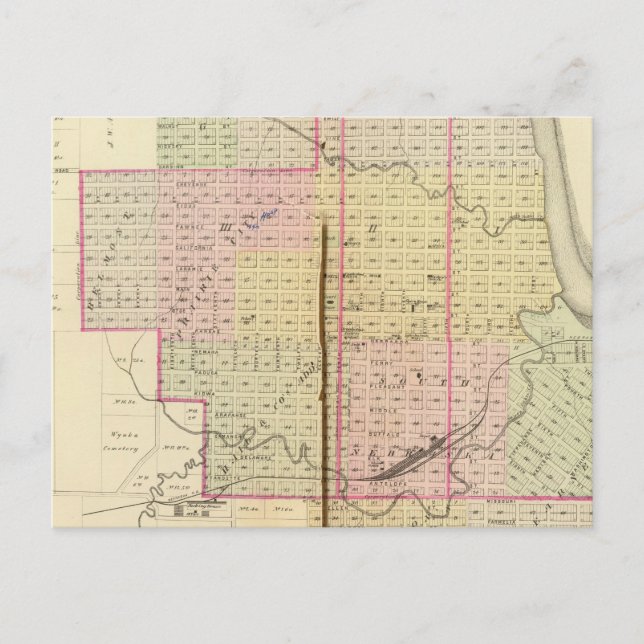 Nebraska City, Nebraska Vykort (Framsida)