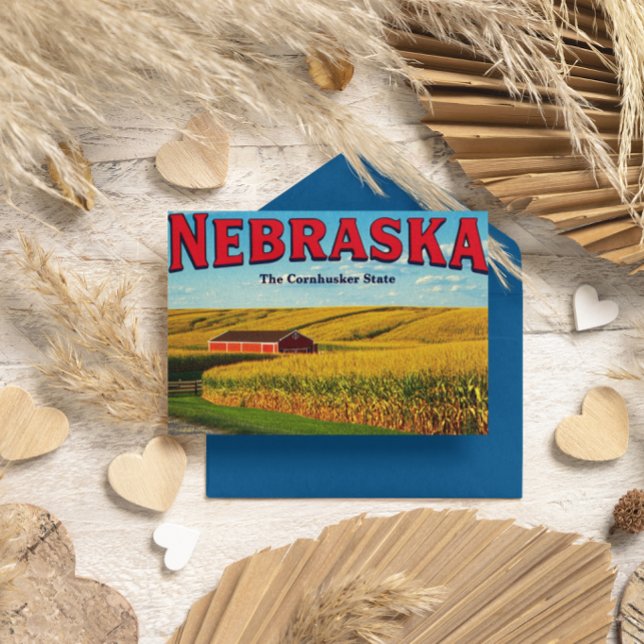 Nebraska Cornfield Vykort (Skapare uppladdad)
