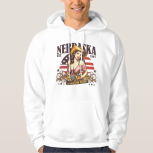 Nebraska, delstaten Cornhusker Hoodie