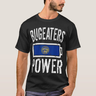 Nebraska Flagga Bugeaters Kraft Batteri Stolt flic T Shirt