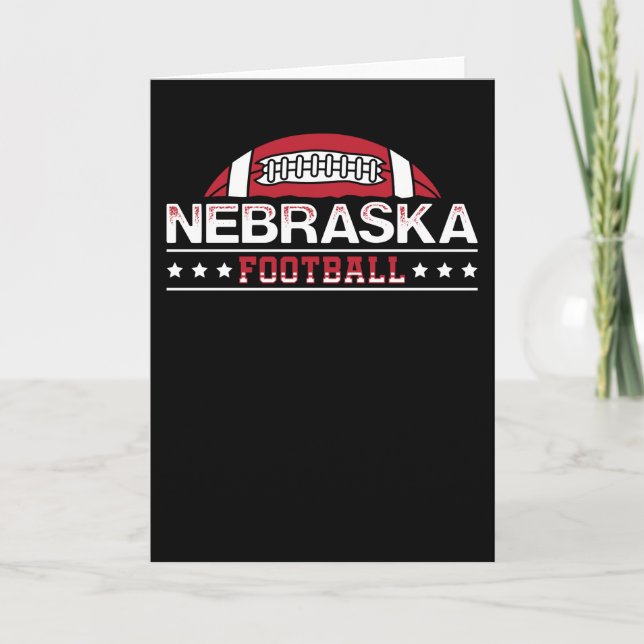 Nebraska Football Kort (Framsida)