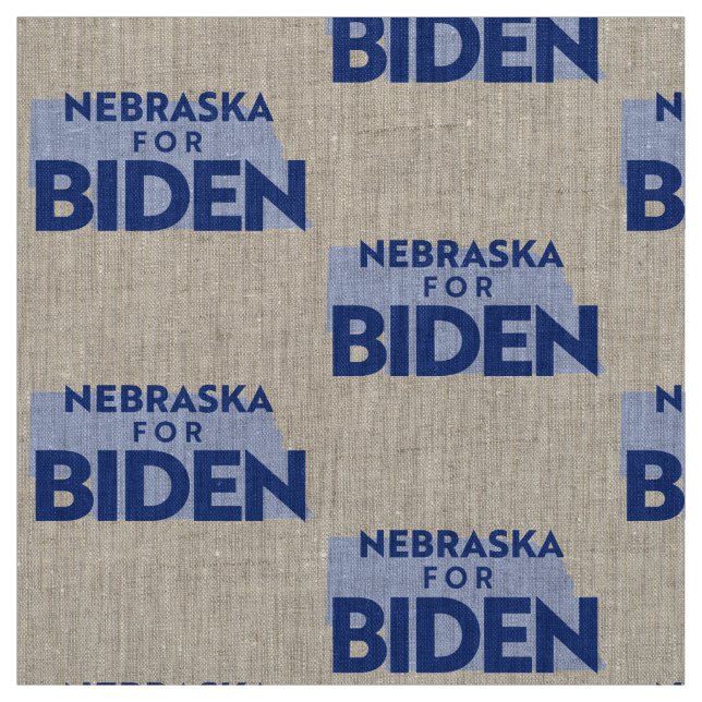 Nebraska for Biden Tyg (Provkarta)