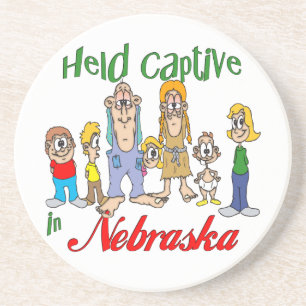 Nebraska Funny Trailer Park Sandstone Underlägg