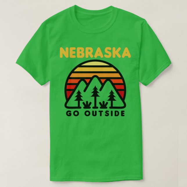 Nebraska Gift T Shirt (Design framsida)