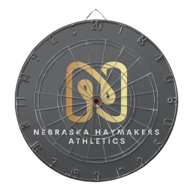 Nebraska Haymakers Dart Board Darttavla (Framsidan)