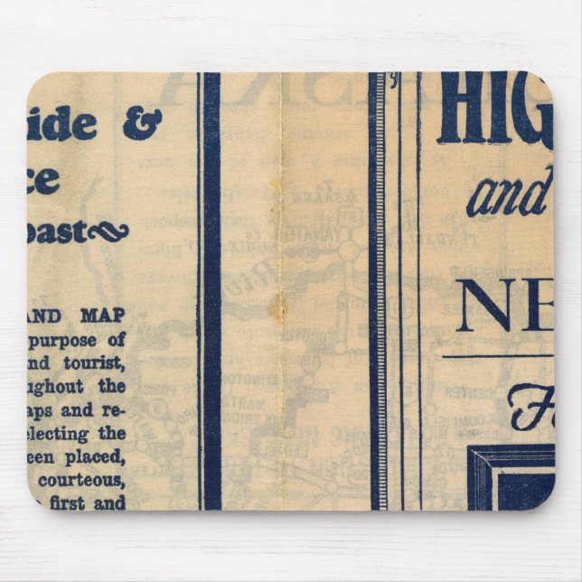 Nebraska Highway Karta Musmatta (Framsidan)