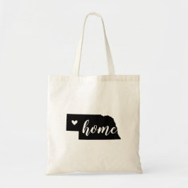 Nebraska Home State Tote Bag Tygkasse