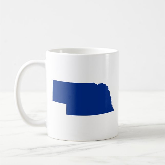 Nebraska i blått kaffemugg (Vänster)