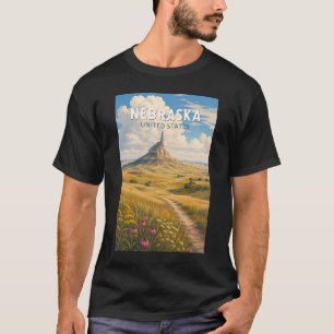 Nebraska Illustration Resa Konst Vintage T Shirt