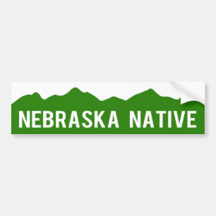 Nebraska inföding - Colorado bergklistermärke Bildekal