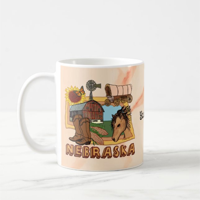 Nebraska Kaffemugg (Vänster)