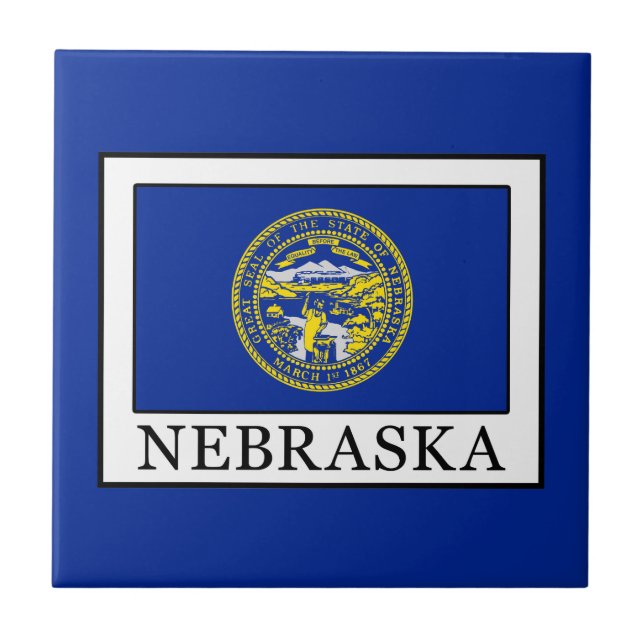 Nebraska Kakelplatta (Framsidan)