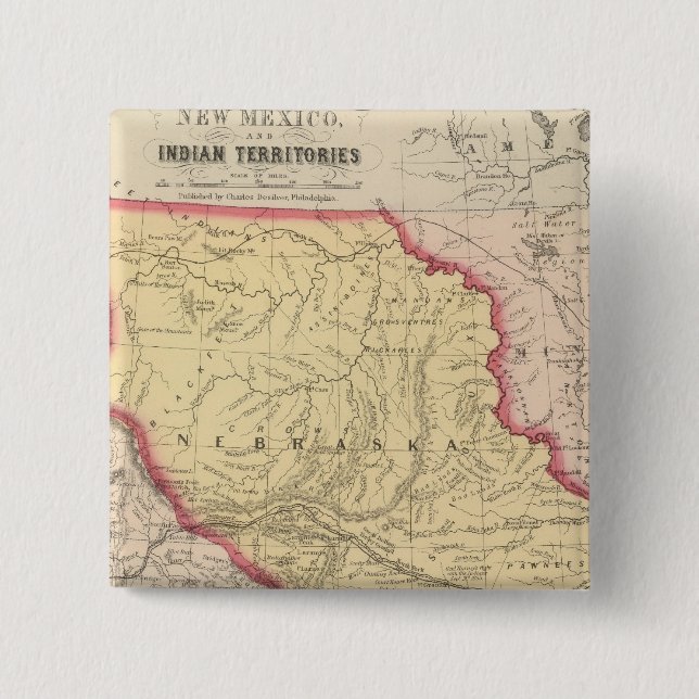 Nebraska, Kansas, New mexico Knapp (Framsida)