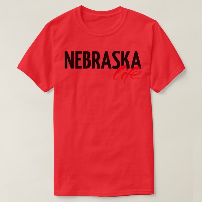 Nebraska Life T Shirt (Design framsida)